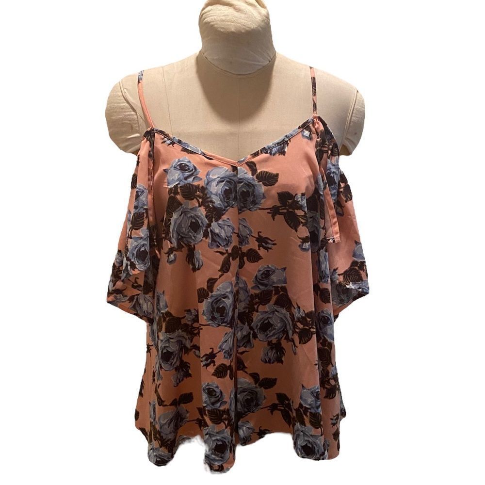 Boho chic flowy top
